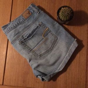 Boy midi style ripped shorts size 4